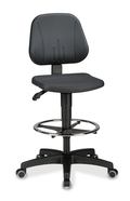 Office chair Basic PU foam, seat height 620-890 mm, with foot ring