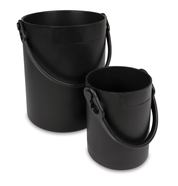 Carrier buckets for bottles up to 4.5 l, black