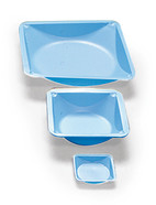 Wägeschale ROTILABO<sup>&reg;</sup> blau, antistatisch, 330 ml, 140 mm, 140 mm