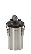 Anaerobic Jars with angle valves and pressure gauge, small