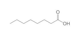 Octanoic acid, 500 ml, glass