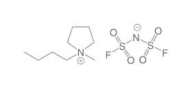 1-Butyl-1-methyl-pyrrolidinium-bis(fluorsulfonyl)imid (BMPyrr&nbsp;FSI), 10 g