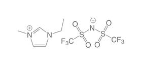 1-Éthyl-3-méthyl-imidazolium bis(trifluorométhylsulfonyl)imide (EMIM&nbsp;TFSI), 10 g