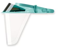 Face visor Op-d-op II, mint green