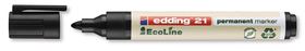 EcoLine permanent marker, 21 EcoLine, black, 1,5-3 mm