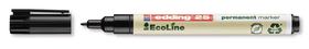 Marqueur permanent EcoLine, 25 EcoLine, noir, 1 mm