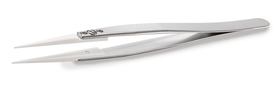 Tweezers ROTILABO<sup>&reg;</sup> ceramic/stainless steel Straight, pointed, 137 mm, 0.7 mm