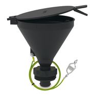 Safety funnels b.safe 180 for barrels, with lid, dissipative, G2″/Tri-Sure 2″