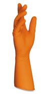 Disposable gloves SHIELDskin XTREME ORANGE NITRILE 300 DI, Size: 8 (M), 69 6453