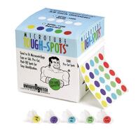 Labels Tough&nbsp;Spots&trade; on a roll round, assorted colours, 12.7 mm, Suitable for: 1.5/2 ml vessels