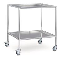 Shelf trolley with removable trays, 625 x 425 mm