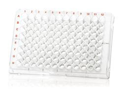 Mikrotiterplatten cellGrade&trade; F-Boden (transparent) steril, weiß