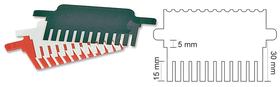 Comb ROTIPHORESE<sup>&reg;</sup> PROclamp MINI, 2.0 mm, Pockets: 5