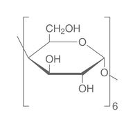 &alpha;-Cyclodextrin, 5 g, glass