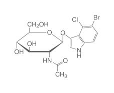 5-Bromo-4-chloro-3-indoxyl-<i>N-</i>acetyl-&beta;-D-glucosaminide, 100 mg