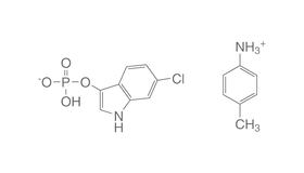 6-Chloro-3-indoxyl phosphate <i>p</i>-toluidine salt, 50 mg