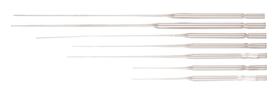 Pasteur pipettes with cotton plug, 230 mm, Tip length: 140 mm