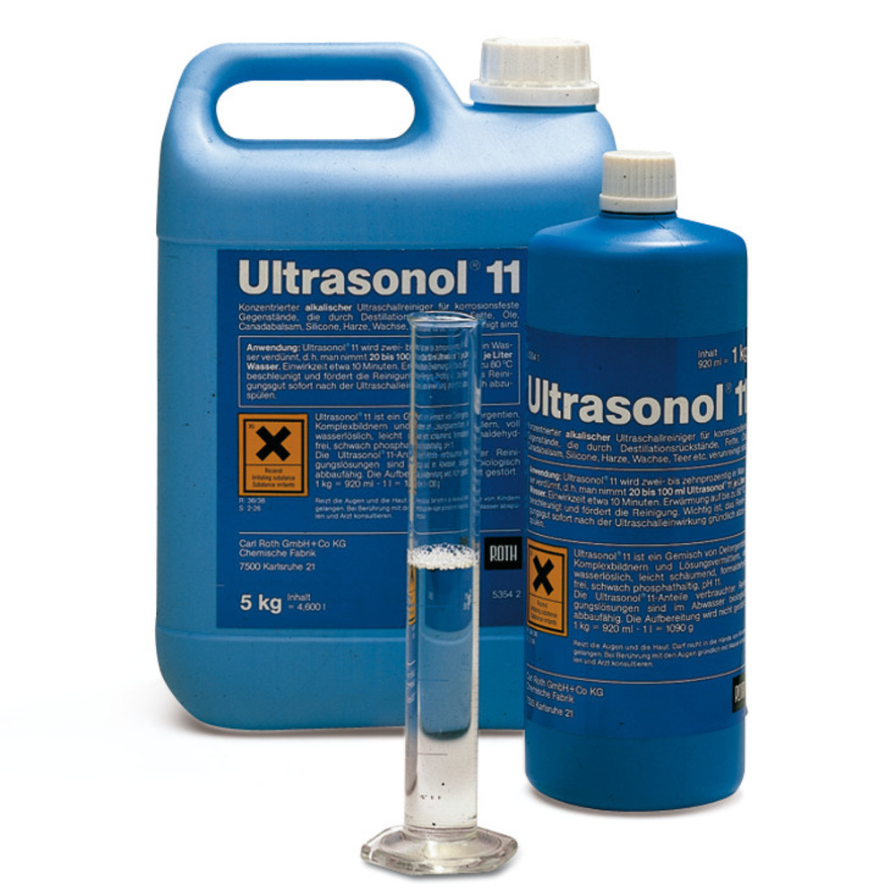 Nettoyant à ultrasons ULTRASONOL® 11, 1 l, Nettoyants pour appareils à  ultrasons, Nettoyants et produits chimiques de nettoyage, Nettoyage,  entretien, accessoires, Matériel de laboratoire