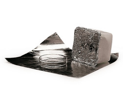 Aluminiumfolie ROTILABO<sup>&reg;</sup> Zuschnitte, 25 µm, 235 mm, 290 mm
