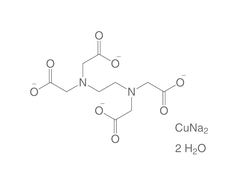 Ethylenediamine tetraacetic acid copper disodium salt dihydrate, 250 g