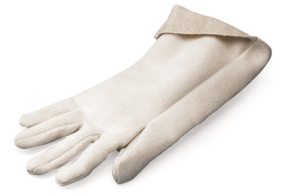 Hitzeschutzhandschuhe 5-Finger aus Jersey, 260 mm, Größe: 8,5, Hitzeschutz- Handschuhe, Handschuhe, Arbeitsschutz und Sicherheit, Laborbedarf