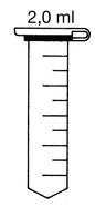 Reaction vials M&mu;lti<sup>&reg;</sup> SafeSeal LowBinding, 2 ml, colourless, 1000 unit(s)