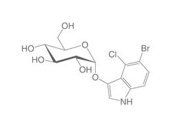 5-Bromo-4-chloro-3-indoxyl-&alpha;-D-glucopyranoside, 250 mg