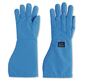Cold protection gloves Cryo-Gloves<sup>&reg;</sup> water-repellent with cuff, elbow length, blue, 440 mm, Size: S (8)
