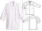 HACCP Unisex lab coat 1673-711, Size: XXL, Women's size: 52/54, Men's size: 60/62