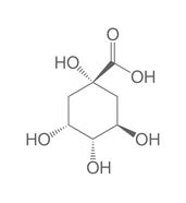 (-)-Quinic acid, 25 g