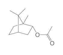 Acetic acid L-bornyl ester, 100 mg, glass