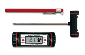 Penetration probe thermometer