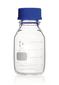 Gewindeflasche DURAN<sup>&reg;</sup> Klarglas mit Ausgießring und Schraubverschlusskappe aus PP, 50 ml, GL 32