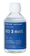 Elektrolyt KCl 3 mol/l met AgCl verzadigd