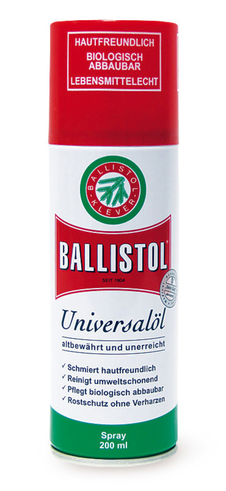 Special oil Ballistol®-spray, Grinding and vacuum grease, release agents, Cleaning, Care, Aids, Labware