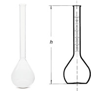 Volumetric flasks ROTILABO<sup>&reg;</sup> with scaled neck, 100 ml