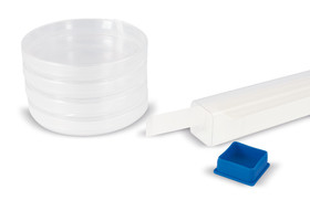 Adhesive tape for sealing of Petri dishes gas permeable