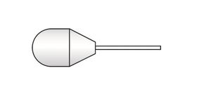 Pasteur pipettes ultra-fine tip ungraduated, 0.5 ml, Non-sterile, 1 x 500, 36 mm
