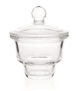 Desiccator set DURAN<sup>&reg;</sup> with knob in lid, without connection, DN 150, 2.4 l