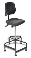 Office chair high PU foam, adjustable seat inclination