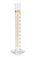 Measuring cylinders class A brown graduations, 1000 ml