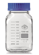Flacon à col large ROTILABO<sup>&reg;</sup> GL 80 verre clair, 1000 ml