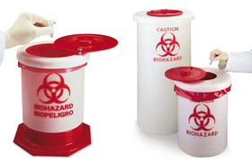 Waste disposal containers Biohazard, 57 l