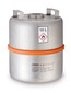 Safety collection containers for flammable liquids, with fill level indicator