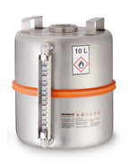 Sicherheits-Sammelbehälter für brennbare Flüssigkeiten, mit Füllstandsanzeige