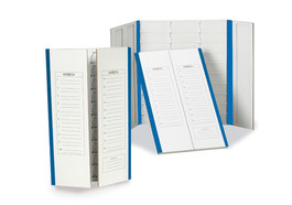 Preparation folder, No. of slots: 20, blue, 1 unit(s)