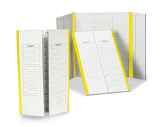 Preparation folder, No. of slots: 20, yellow, 1 unit(s)