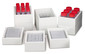 Accessories interchangeable block for reaction vials, Suitable for: 24 reaction vessels 2.0 ml cylindrical