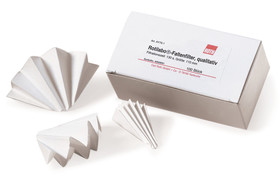 Folded filters ROTILABO<sup>&reg;</sup> Type: 113P, &#216;: 185 mm