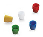 Accessories plugs for 15 ml centrifuge tubes, green